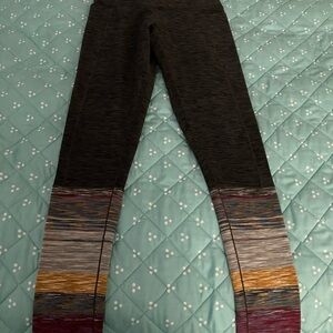 Prana Charcoal Heather Leggings